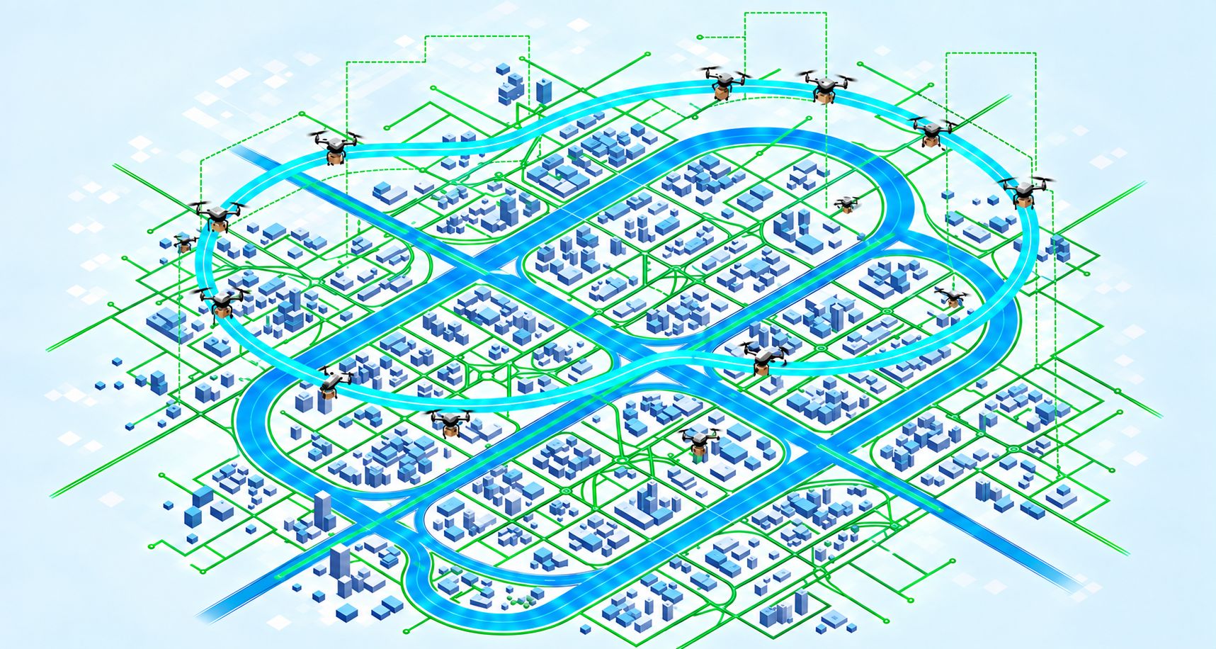 Low-altitude robust network design with coordinated drone operations
